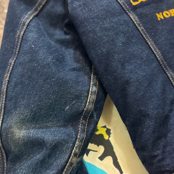 Vintage Silver Spur Western Wear Denim Sherpa Jacket - Picture 6 of 8